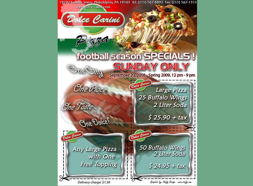 Dolce Carini Flyer